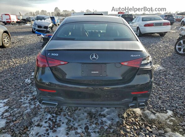 W1KAF4HB2PR087413 2023 MERCEDES-BENZ C Black უკანა ხედი
