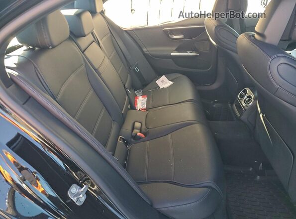 W1KAF4HB2RR231819 2024 MERCEDES-BENZ C Black Vista de los asientos traseros