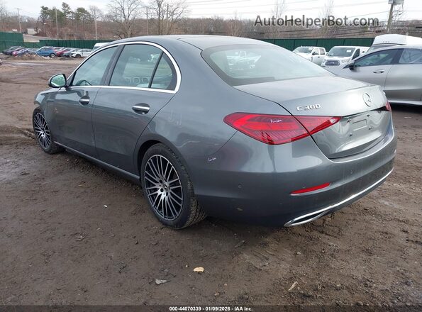 W1KAF4HB3PR154293 2023 MERCEDES-BENZ C-CLASS Gray Rear left