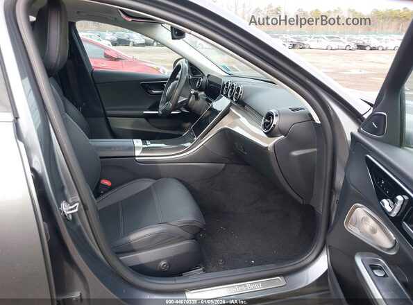 W1KAF4HB3PR154293 2023 MERCEDES-BENZ C-CLASS Gray Front interior view