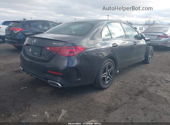 W1KAF4HB3SR251373 2025 MERCEDES-BENZ C-CLASS Black Հետևի աջ