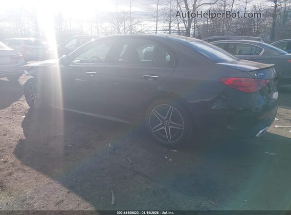 W1KAF4HB3SR251373 2025 MERCEDES-BENZ C-CLASS Black Հետևի ձախ