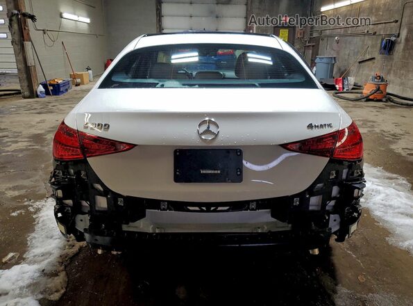 W1KAF4HB4NR016775 2022 MERCEDES-BENZ C Белый Вид сзади