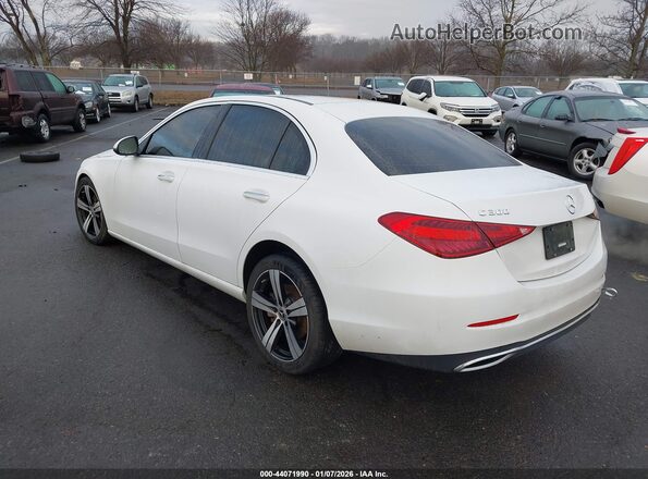 W1KAF4HB5PR071285 2023 MERCEDES-BENZ C-CLASS White Trasero izquierdo
