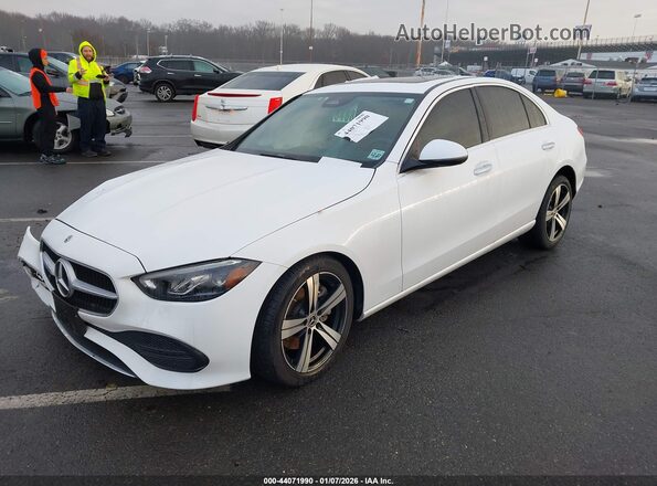 W1KAF4HB5PR071285 2023 MERCEDES-BENZ C-CLASS White Vista tres cuartos delantera izquierda