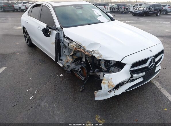 W1KAF4HB5PR071285 2023 MERCEDES-BENZ C-CLASS White Vista frontal