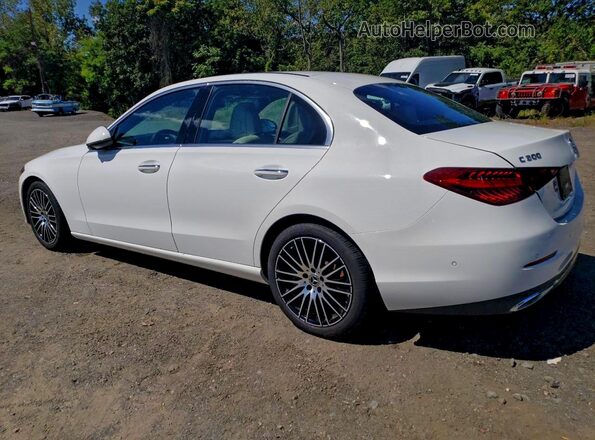 W1KAF4HB5PR124664 2023 MERCEDES-BENZ C White 