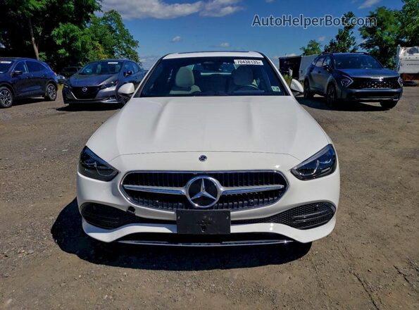 W1KAF4HB5PR124664 2023 MERCEDES-BENZ C White 