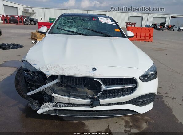 W1KAF4HB8NR037922 2022 MERCEDES-BENZ C-CLASS White Vista del cuadro de instrumentos