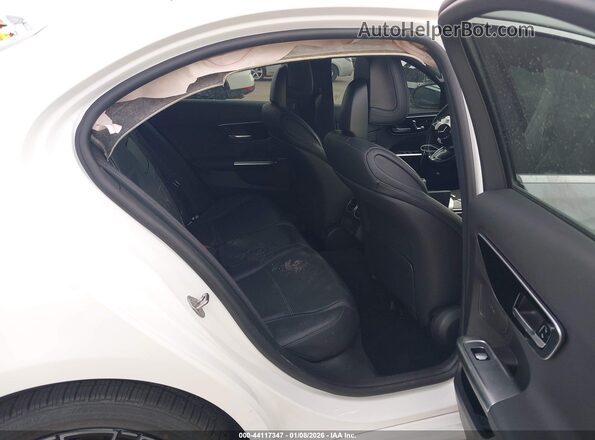 W1KAF4HB8NR037922 2022 MERCEDES-BENZ C-CLASS White Vista de la etiqueta del VIN