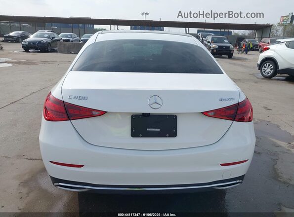W1KAF4HB8NR037922 2022 MERCEDES-BENZ C-CLASS White 