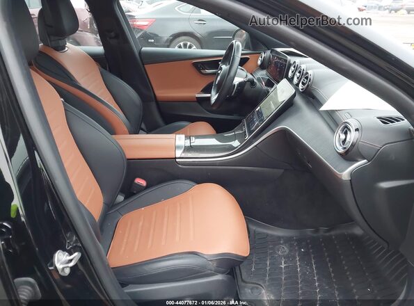 W1KAF4HB8PR072074 2023 MERCEDES-BENZ C-CLASS Black წინა სალონის ხედი