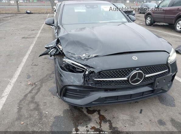 W1KAF4HB8PR072074 2023 MERCEDES-BENZ C-CLASS Black წინა ხედი