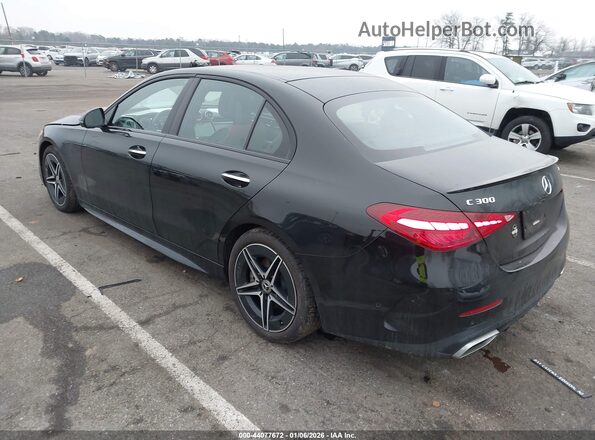W1KAF4HB8PR072074 2023 MERCEDES-BENZ C-CLASS Black უკანა მარცხენა