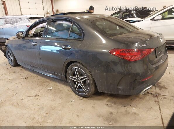 W1KAF4HBXPR138513 2023 MERCEDES-BENZ C-CLASS Gray Rear left