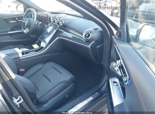 W1KAF8AB7RR236418 2024 MERCEDES-BENZ AMG C 63 Black წინა სალონის ხედი