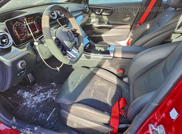 W1KAF8HB0RR229607 2024 MERCEDES-BENZ C Red Vista interior delantera