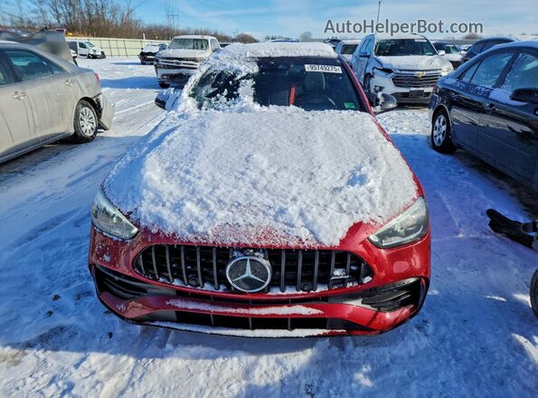 W1KAF8HB0RR229607 2024 MERCEDES-BENZ C Red Vista frontal