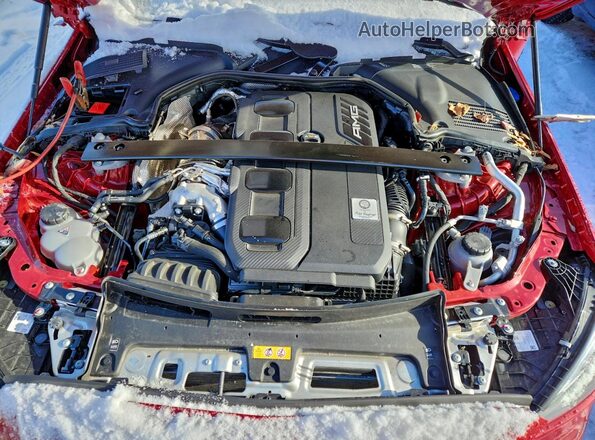 W1KAF8HB0RR229607 2024 MERCEDES-BENZ C Red Vista interior trasera