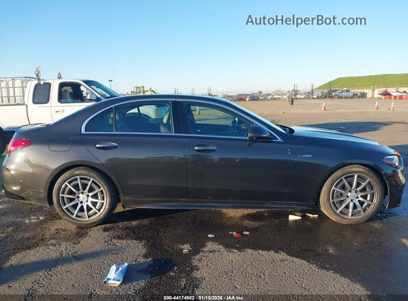 W1KAF8HB5PR116295 2023 MERCEDES-BENZ AMG C 43 Gray Панорамний вид салону 360°