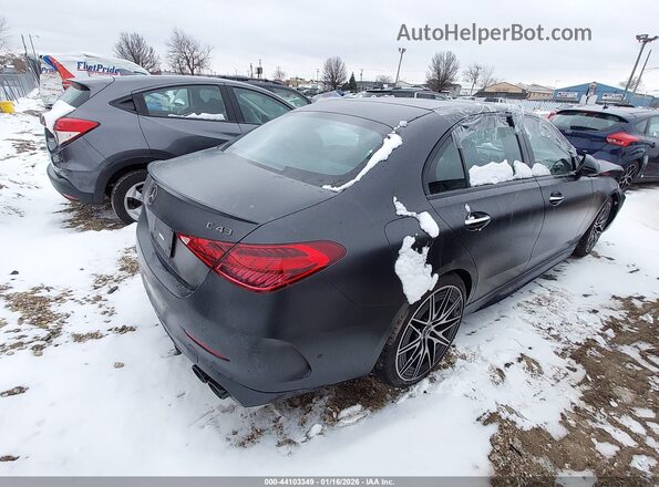W1KAF8HB7RR155506 2024 MERCEDES-BENZ AMG C 43 Black Задня права чверть