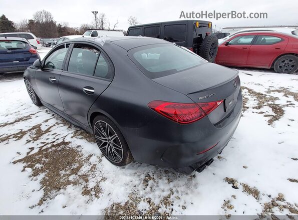 W1KAF8HB7RR155506 2024 MERCEDES-BENZ AMG C 43 Black Задня ліва чверть