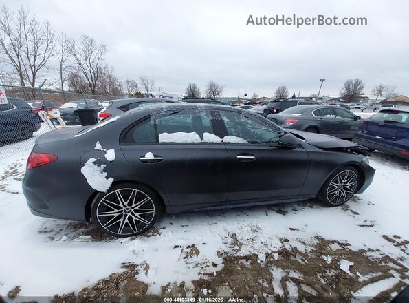 W1KAF8HB7RR155506 2024 MERCEDES-BENZ AMG C 43 Black Вид задньої частини салону