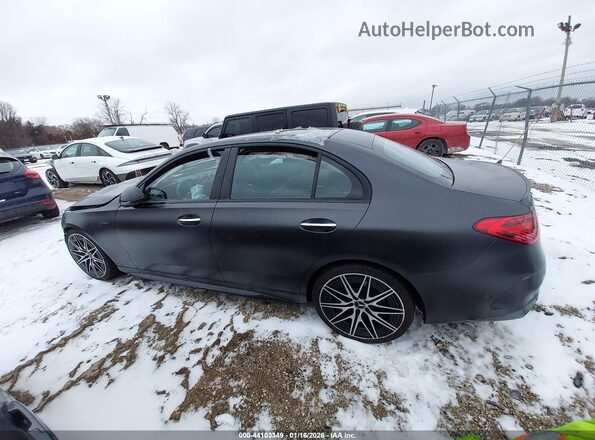 W1KAF8HB7RR155506 2024 MERCEDES-BENZ AMG C 43 Black Панорамний вид салону 360°