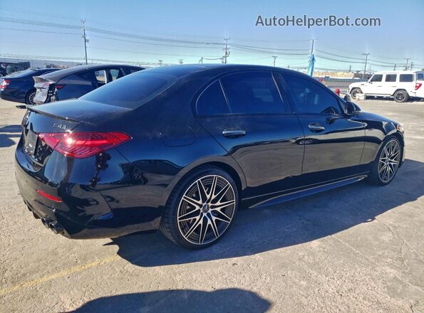 W1KAF8HB8SR284814 2025 MERCEDES-BENZ C Black უკანა მარჯვენა