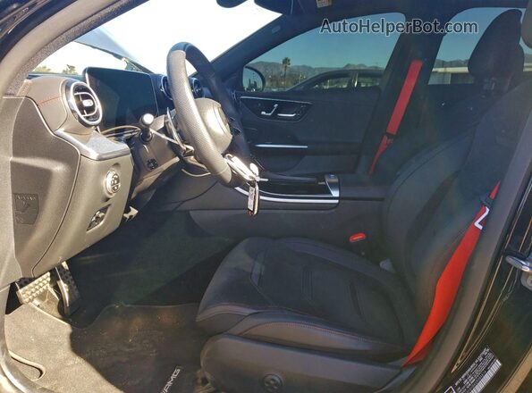W1KAF8HB8SR284814 2025 MERCEDES-BENZ C Black წინა სალონის ხედი