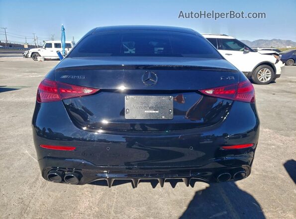 W1KAF8HB8SR284814 2025 MERCEDES-BENZ C Black უკანა ხედი
