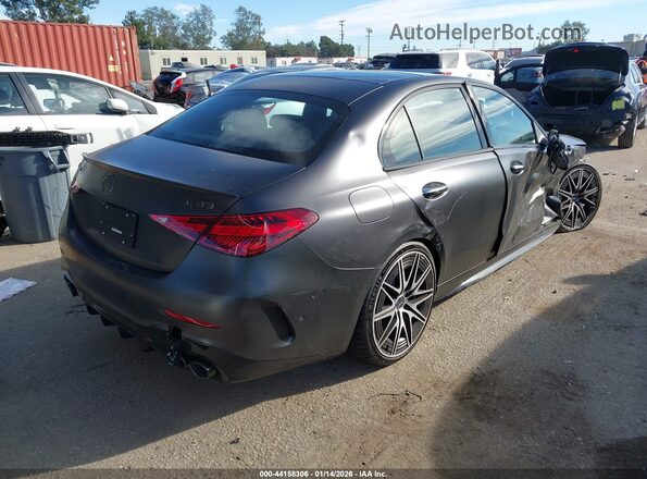 W1KAF8HB9TR309334 2026 MERCEDES-BENZ AMG C 43 Black Tył prawy
