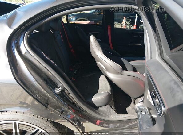 W1KAF8HBXPR115496 2023 MERCEDES-BENZ AMG C 43 Black VIN კოდის სტიკერის ხედი