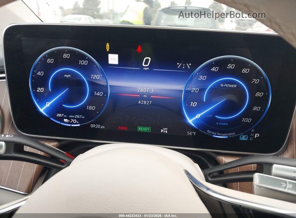 W1KCG2DB4NA004799 2022 MERCEDES-BENZ EQS 450+ Black Vista de los asientos traseros