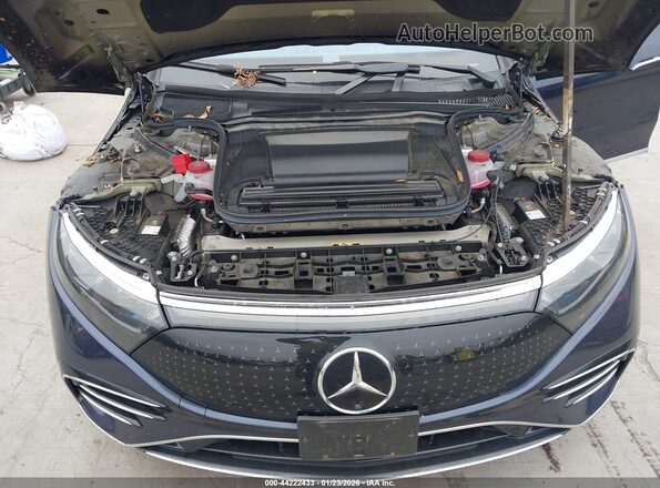 W1KCG2DB4NA004799 2022 MERCEDES-BENZ EQS 450+ Black Vista trasera
