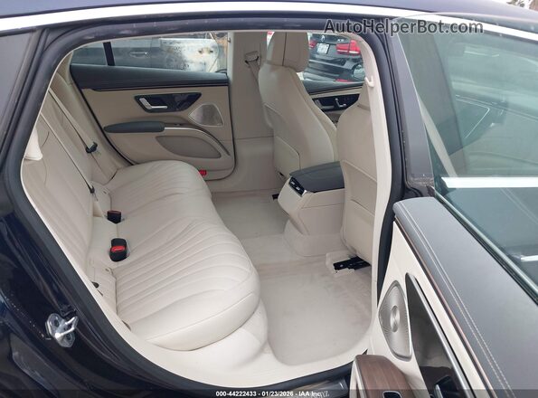 W1KCG2DB4NA004799 2022 MERCEDES-BENZ EQS 450+ Black Vista de la etiqueta del VIN