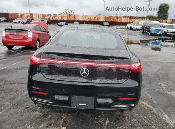 W1KCG2DB4NA020839 2022 MERCEDES-BENZ EQS Black Rear view