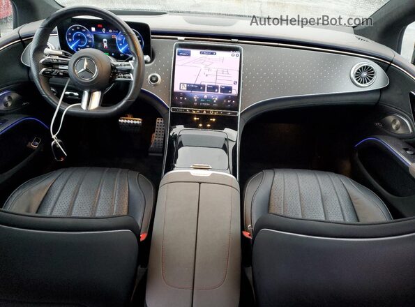 W1KCG2DB4NA020839 2022 MERCEDES-BENZ EQS Black Dashboard view