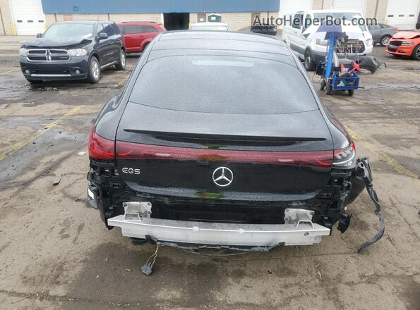 W1KCG2DB6NA013360 2022 MERCEDES-BENZ EQS Black Vista trasera