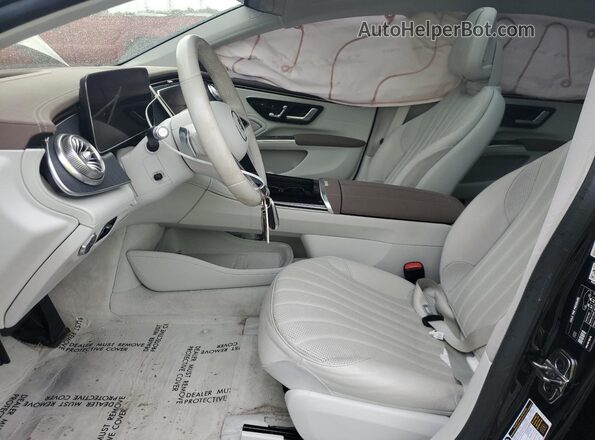 W1KCG2DB6NA013360 2022 MERCEDES-BENZ EQS Black Vista interior delantera