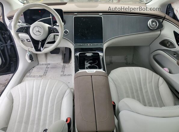 W1KCG2DB6NA013360 2022 MERCEDES-BENZ EQS Black Vista del salpicadero