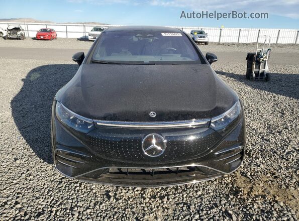W1KCG2DB9NA012588 2022 MERCEDES-BENZ EQS Black Դիմացի տեսք
