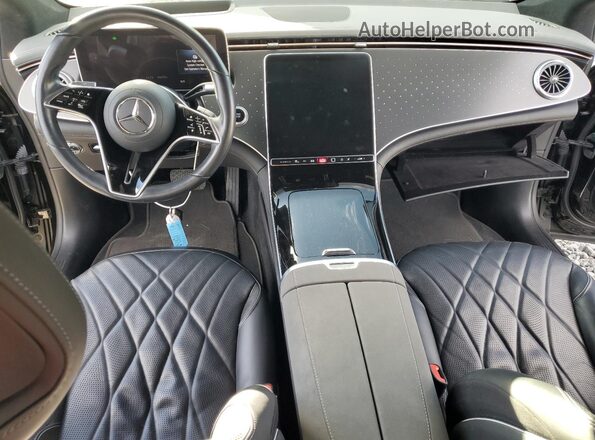 W1KCG2DB9NA012588 2022 MERCEDES-BENZ EQS Black Առջևի վահանակի տեսք