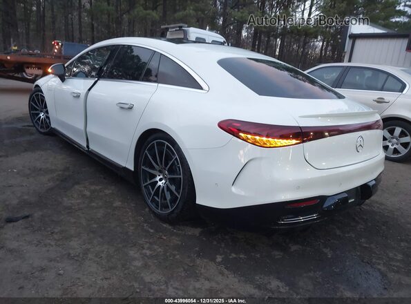 W1KCG4EB3NA001659 2022 MERCEDES-BENZ EQS 580 White Tył lewy