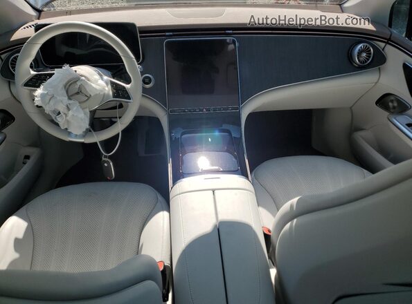 W1KEG1CB7SF063302 2025 MERCEDES-BENZ EQE White წინა პანელის ხედი