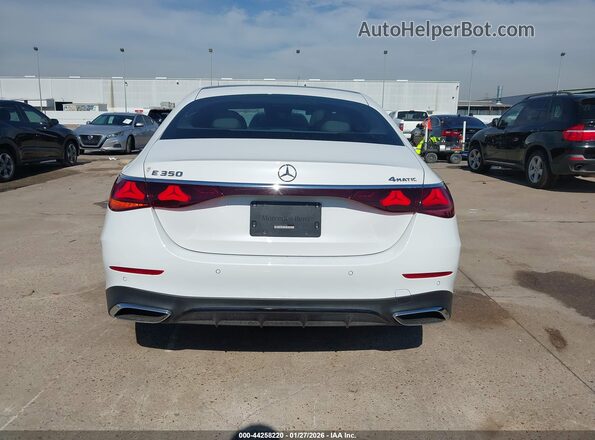 W1KLF4HB0RA010999 2024 MERCEDES-BENZ E-CLASS White 