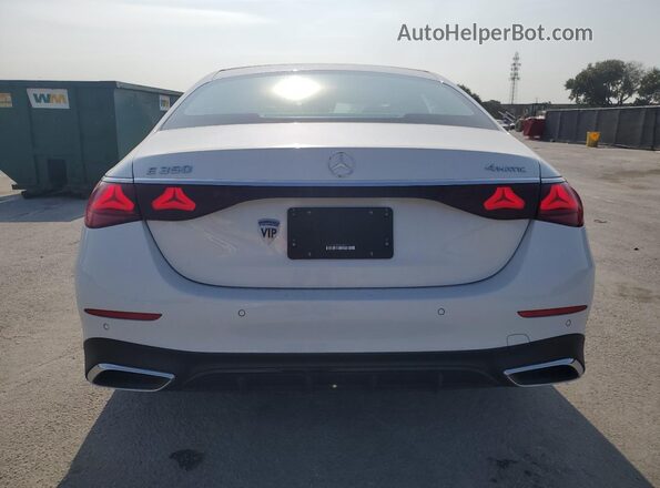 W1KLF4HB1RA010509 2024 MERCEDES-BENZ E White 