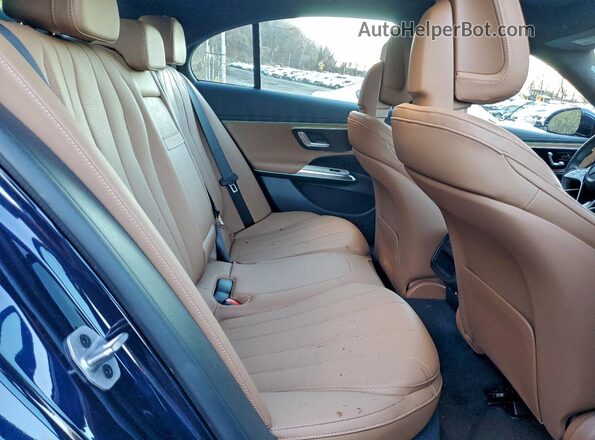 W1KLF4HB1SA171433 2025 MERCEDES-BENZ E Blue უკანა სავარძლების ხედი