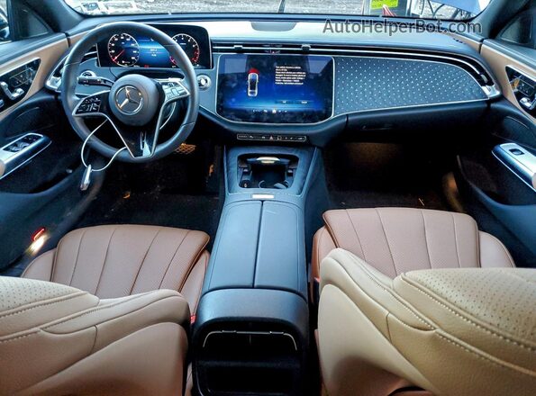 W1KLF4HB1SA171433 2025 MERCEDES-BENZ E Blue წინა პანელის ხედი