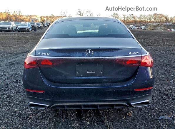 W1KLF4HB1SA171433 2025 MERCEDES-BENZ E Blue უკანა ხედი